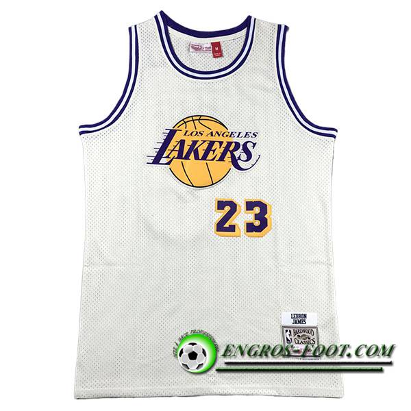 Maillot Los Angeles Lakers (JAMES #23) 2023/24 Blanc -03