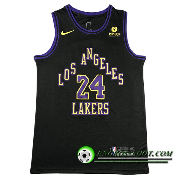 Maillot Los Angeles Lakers (BRYANT #24) 2023/24 Noir -06