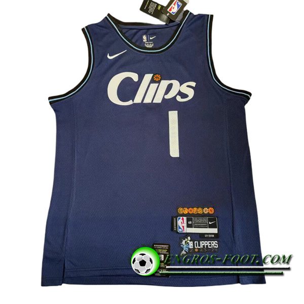 Maillot Los Angeles Clippers (HARDEN #1) 2023/24 Bleu