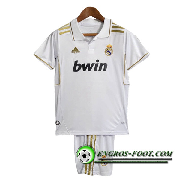 Maillot de Foot Real Madrid Retro Enfant Domicile 2011/2012