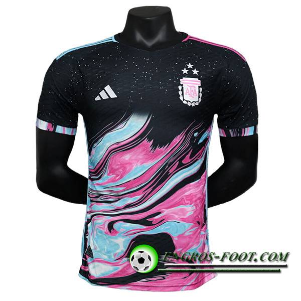 Maillot Equipe Foot Argentine Special Edition Noir/Rose 2023/2024