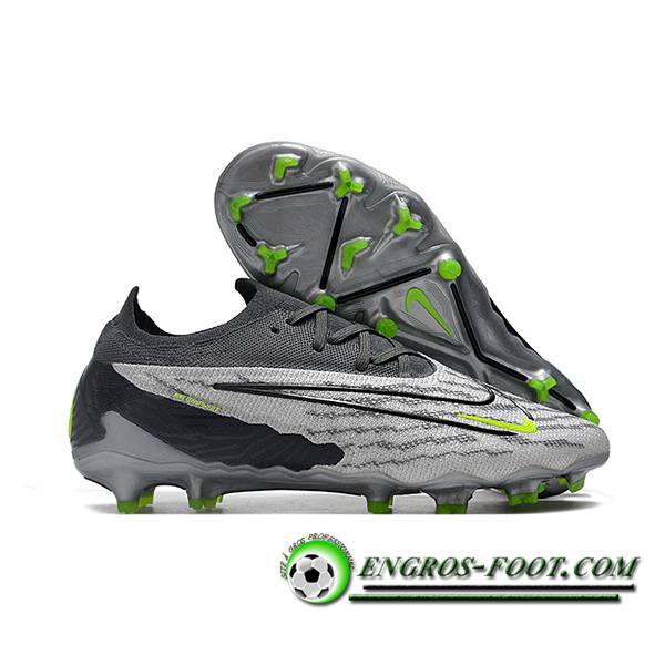 Nike Chaussures de Foot Phantom GX Elite FG Noir/Gris