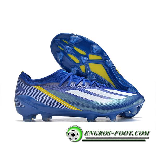 Adidas Chaussures de Foot X CRAZYFAST MESSI.1 FG BOOTS Bleu