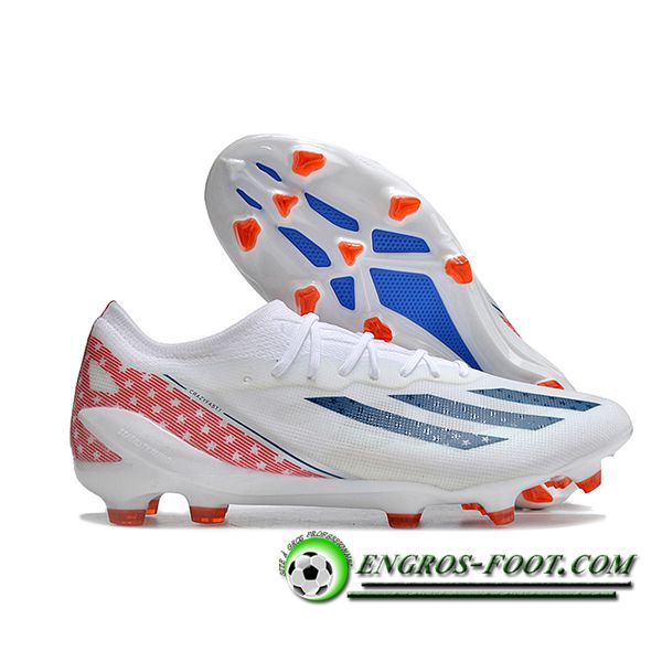 Adidas Chaussures de Foot X CRAZYFAST MESSI.1 FG BOOTS Blanc -02