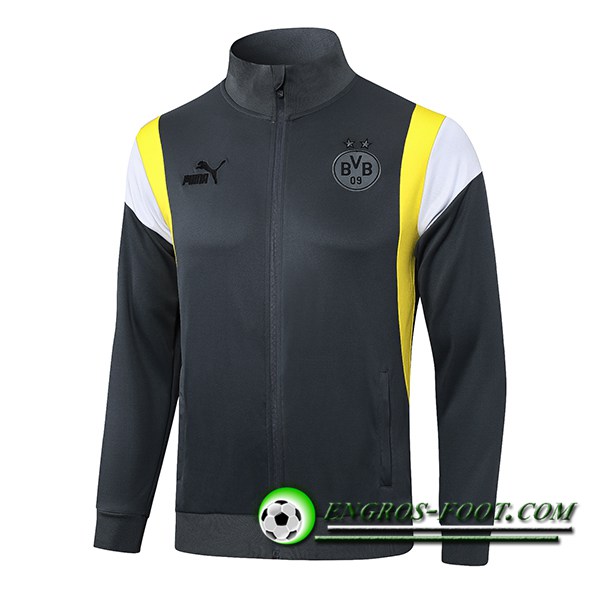 Veste Foot Dortmund Gris 2023/2024