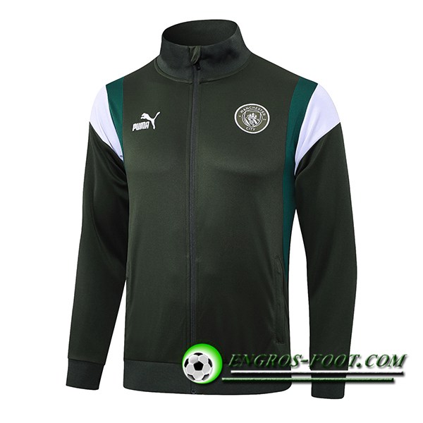 Veste Foot Manchester City Vert 2023/2024