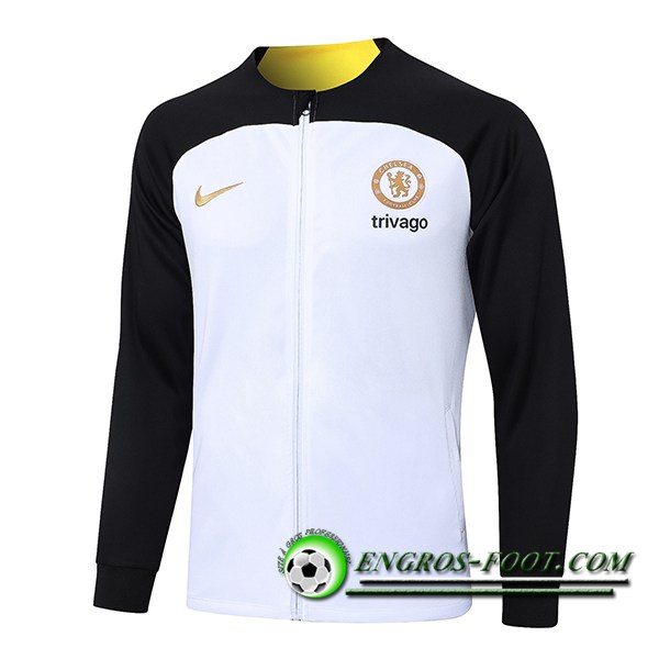 Veste Foot FC Chelsea Blanc 2023/2024