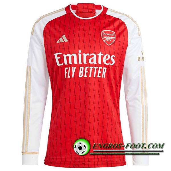 Maillot de Foot Arsenal Domicile Manches Longues 2023/2024