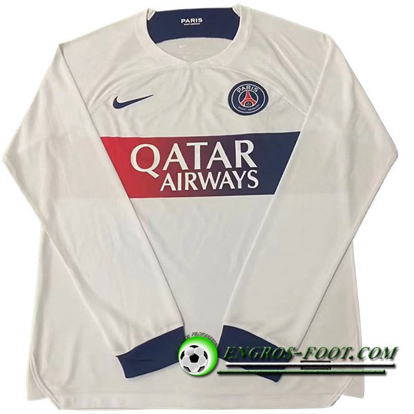 Maillot de Foot PSG Exterieur Manches Longues 2023/2024