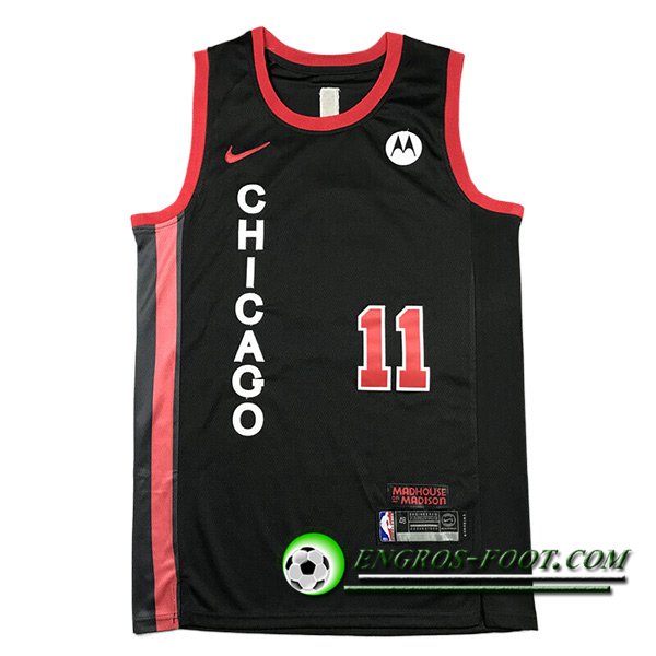 Maillot Chicago Bulls (DEROZAN #11) 2023/24 Noir/Rouge