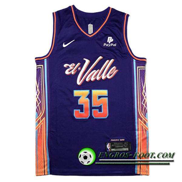 Maillot Phoenix Suns (DURANT #35) 2023/24 Pourpre -03