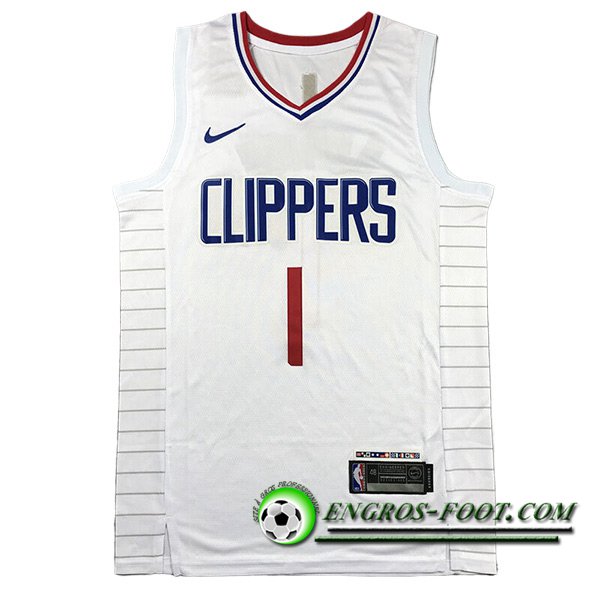 Maillot Los Angeles Clippers (HARDEN #1) 2023/24 Blanc -02