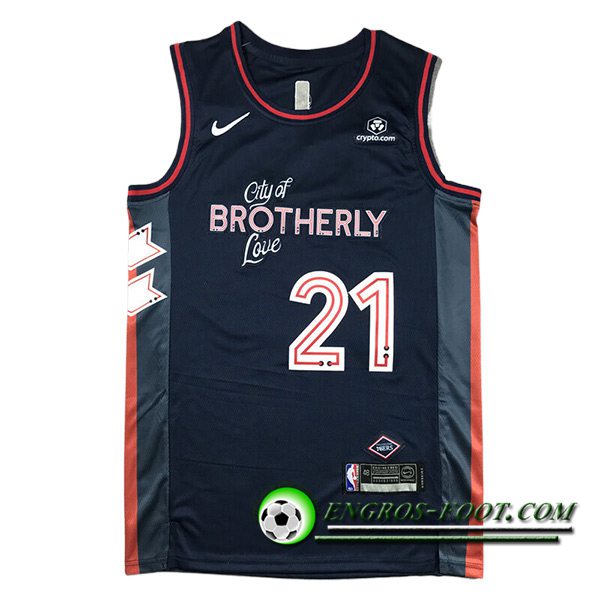 Maillot Philadelphia 76ers (EMBIID #21) 2023/24 Noir