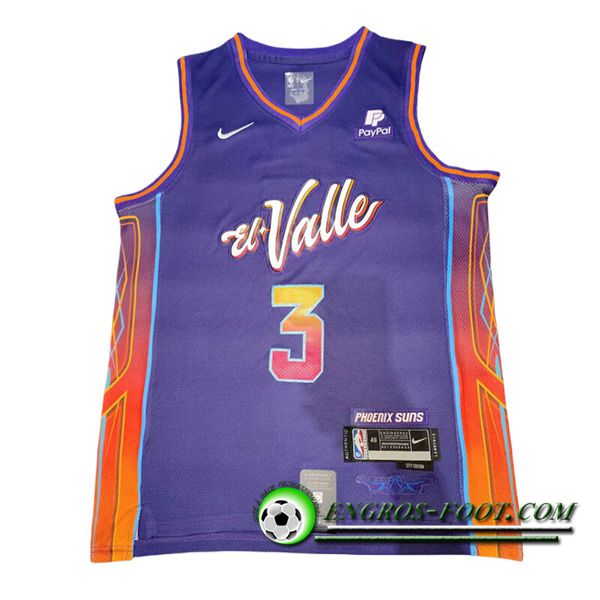 Maillot Phoenix Suns (BEAL #3) 2023/24 Pourpre/Rouge