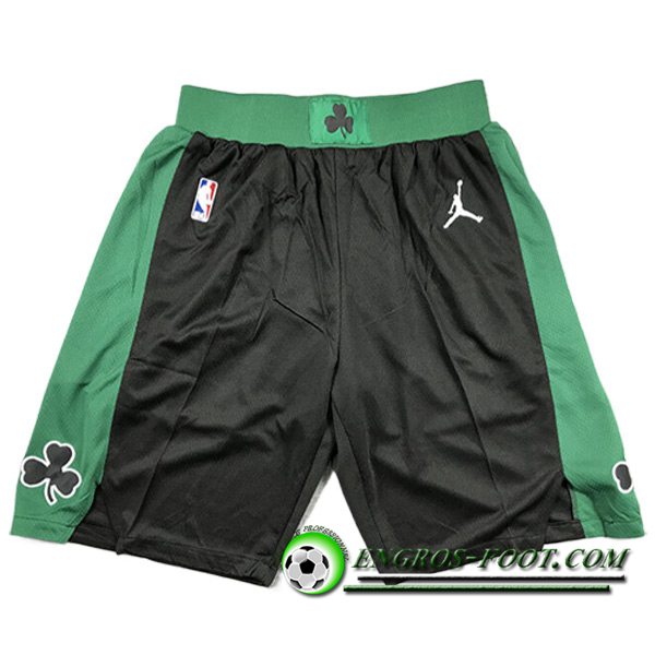 Shorts NBA Boston Celtics 2023/24 Noir/Vert -02