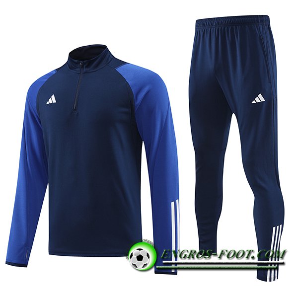 Ensemble Survetement de Foot Adidas Bleu Marine 2023/2024 -03