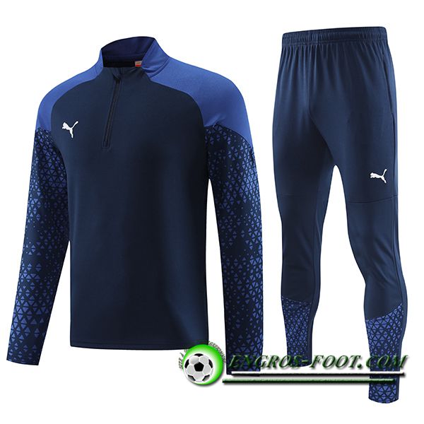 Ensemble Survetement de Foot PUMA Bleu Foncé 2023/2024