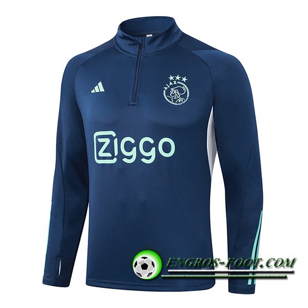 Sweatshirt Training Ajax Bleu Foncé 2023/2024 -02