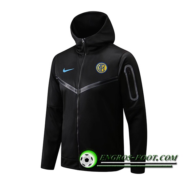 Veste A Capuche Inter Milan Noir 2023/2024