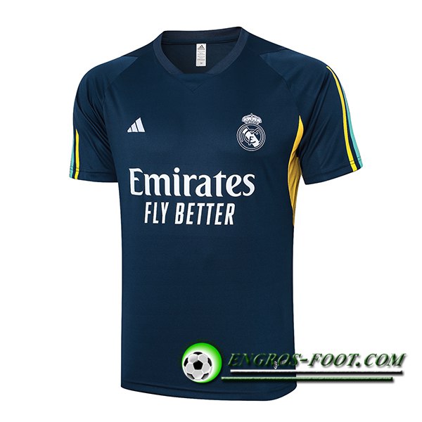 Polo Foot Real Madrid Bleu Foncé 2023/2024