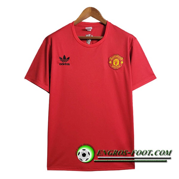 Training T-Shirts Manchester United Rouge 2023/2024 -03