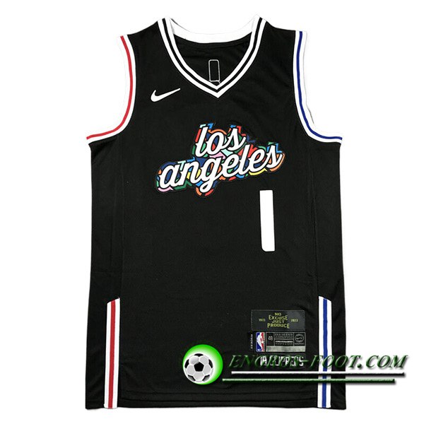 Maillot Los Angeles Clippers (HARDEN #1) 2023/24 Noir/Blanc