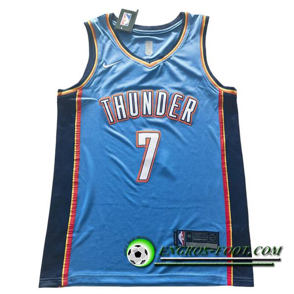 Maillot Oklahoma City Thunder (HOLMGREN #7) 2023/24 Bleu/Noir