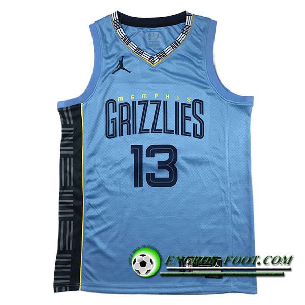 Maillot Memphis Grizzlies (JACKSON JR. #13) 2023/24 Bleu
