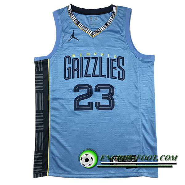 Maillot Memphis Grizzlies (ROSE #23) 2023/24 Bleu -03