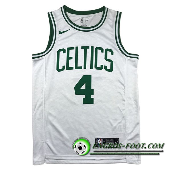 Maillot Boston Celtics (HOLIDAY #4) 2023/24 Blanc/Vert