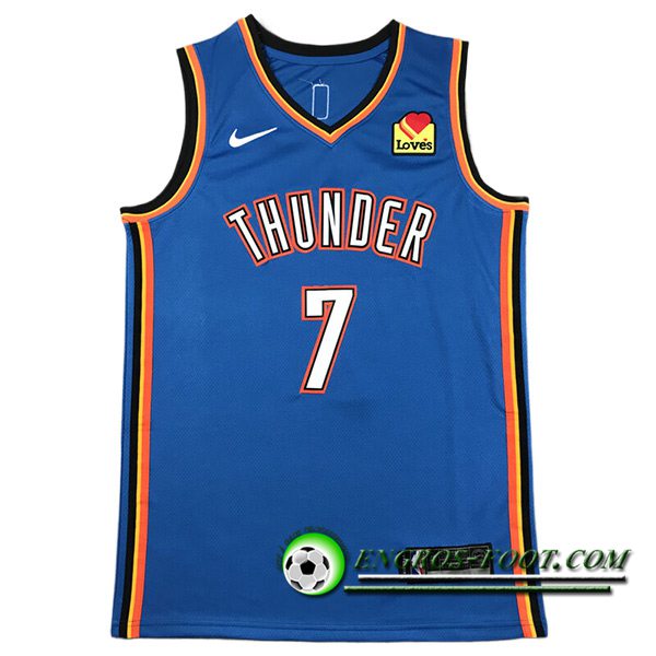 Maillot Oklahoma City Thunder (HOLMGREN #7) 2023/24 Bleu