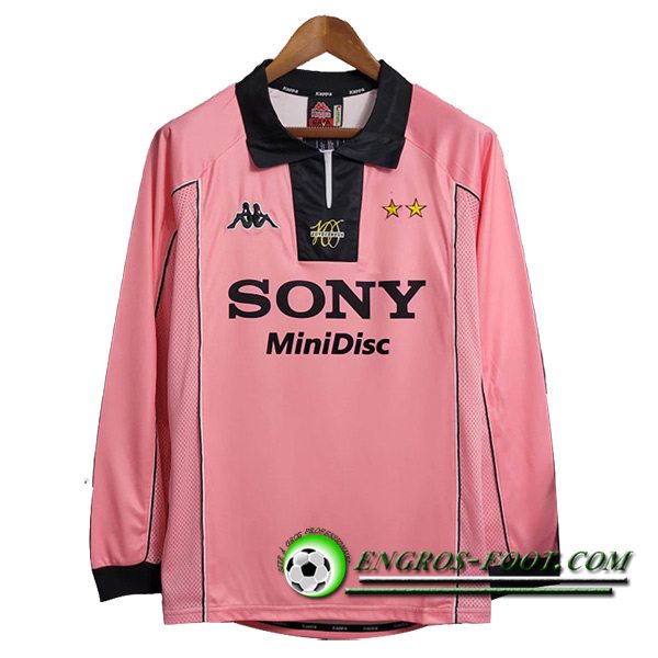 Maillot de Foot Juventus Retro Exterieur Manches Longues 1997/1998