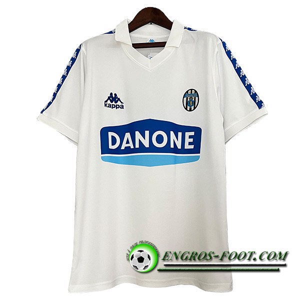 Maillot de Foot Juventus Retro Blanc 1990/1992