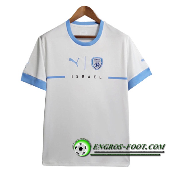 Maillot Equipe Foot Israel Blanc 2023/2024