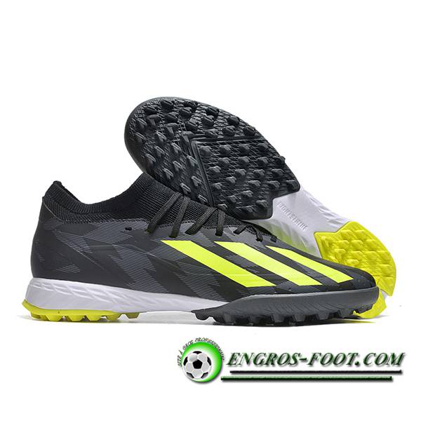 Adidas Chaussures de Foot X CRAZYFAST.3 TF BOOTS Noir