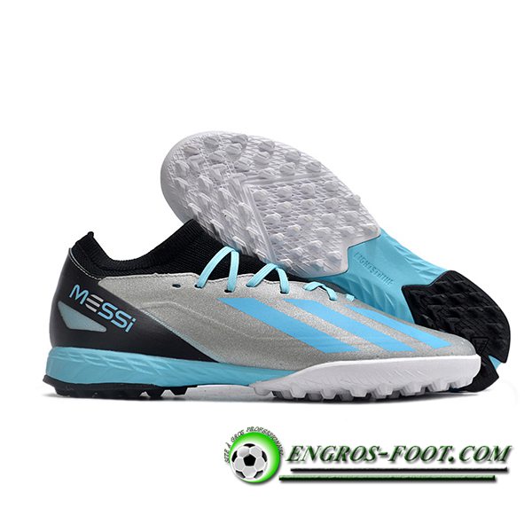 Adidas Chaussures de Foot X CRAZYFAST.3 TF BOOTS Rose/Vert/Bleu