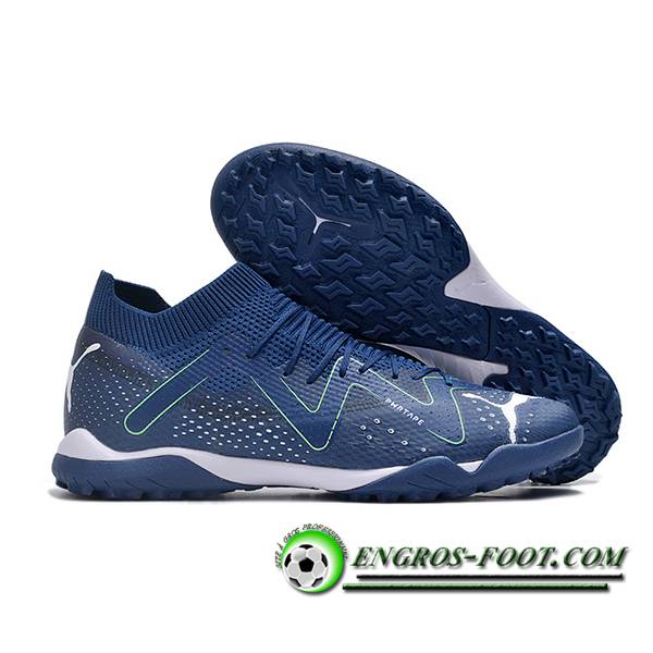 PUMA Chaussures de Foot Future X Powercat Tokyo Match TF Bleu