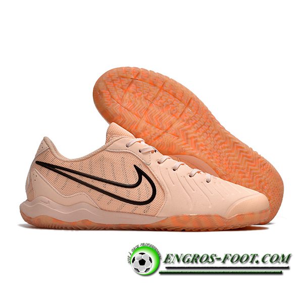 Nike Chaussures de Foot Legend 10 Academy IC Orange/Noir