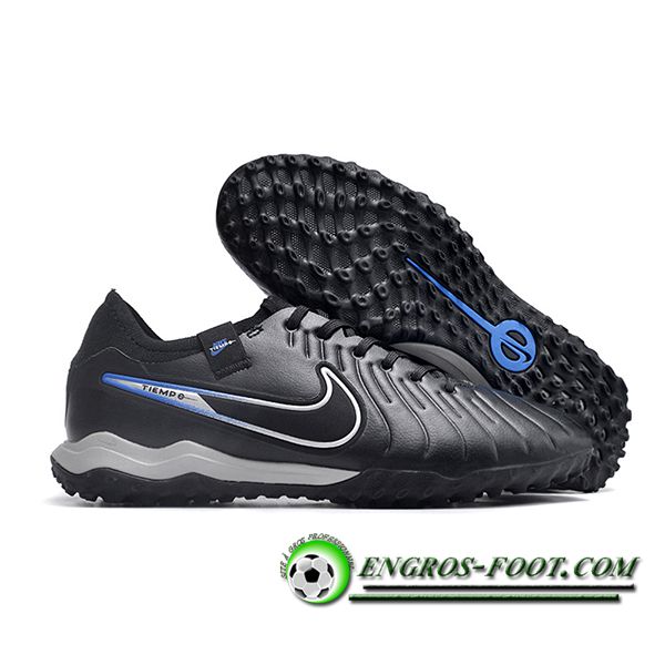 Nike Chaussures de Foot Tiempo Legend X PRO TF Noir