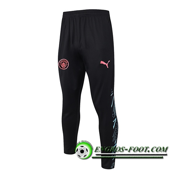 Pantalon Foot Manchester City Bleu/Noir/Rouge 2023/2024