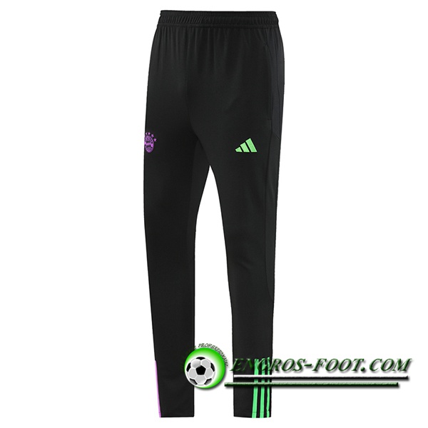 Pantalon Foot Bayern Munich Noir/Pourpre/Vert 2023/2024