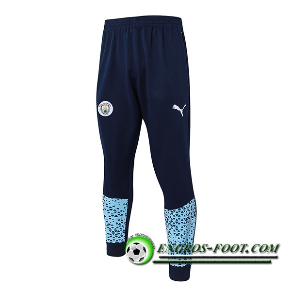 Pantalon Foot Manchester City Bleu/Noir 2023/2024