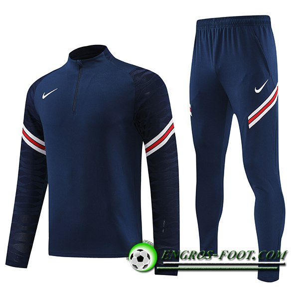 Ensemble Survetement de Foot Nike Bleu Foncé 2023/2024