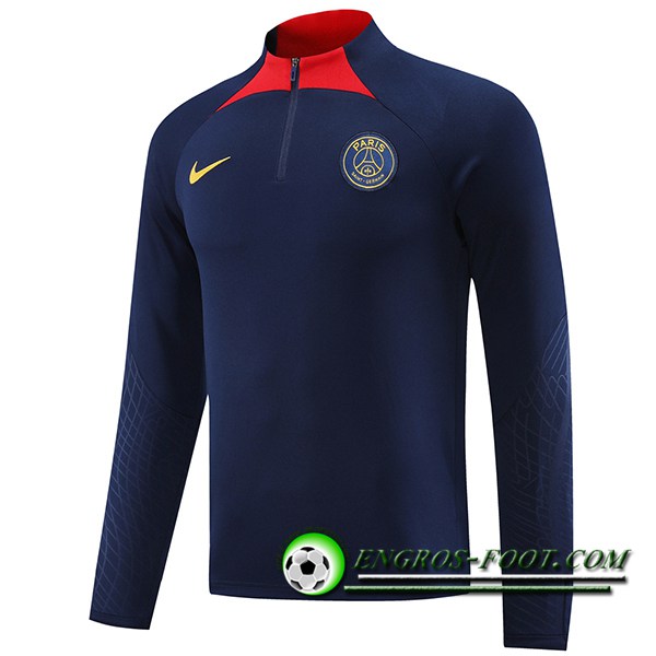 Sweatshirt Training PSG Bleu/Rouge 2023/2024