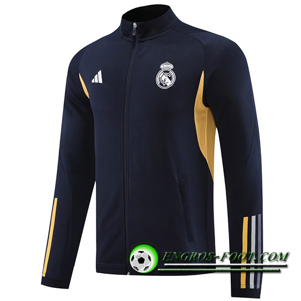 Veste Foot FC Real Madrid Bleu Foncé 2023/2024