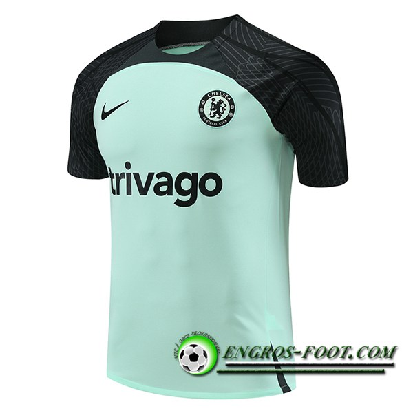 Training T-Shirts FC Chelsea Vert/Noir 2023/2024