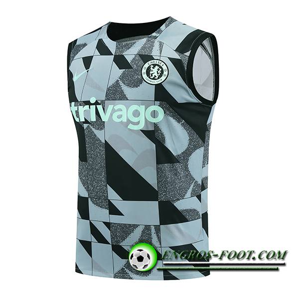 Training Debardeur FC Chelsea Vert/Noir/Gris 2023/2024