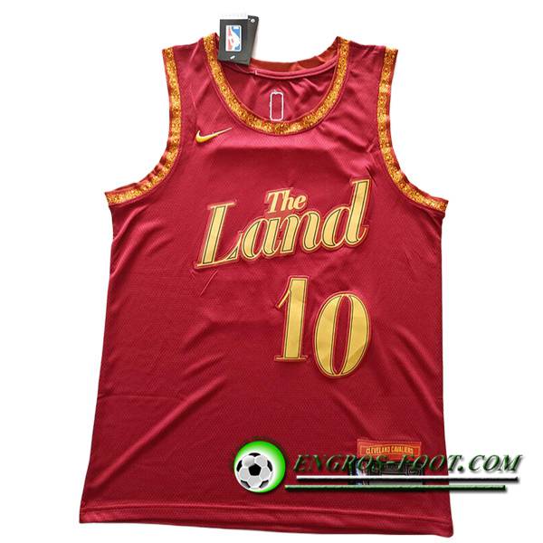 Maillot Cleveland Cavaliers (GARLAND #10) 2023/24 Rouge/Jaune