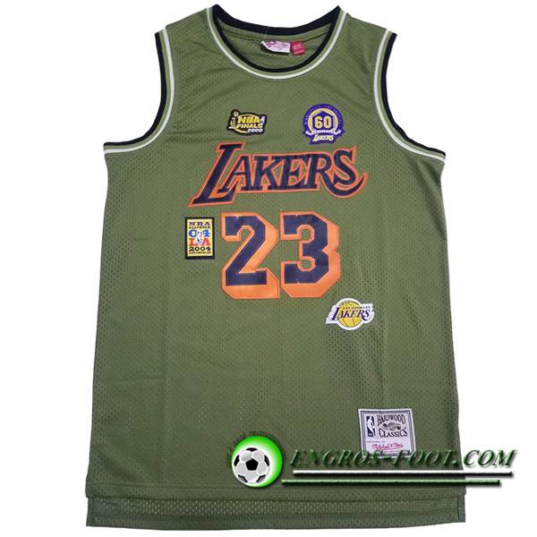 Maillot Los Angeles Lakers (JAMES #23) 2023/24 Vert