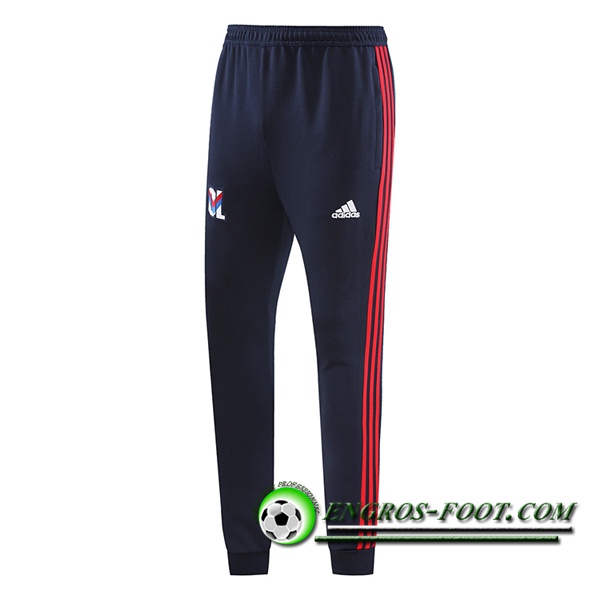 Pantalon Foot Lyon Rouge/Bleu 2023/2024